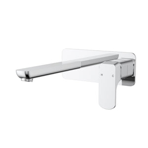 IKON EDEN WALL BASIN MIXER 200MM CHROME