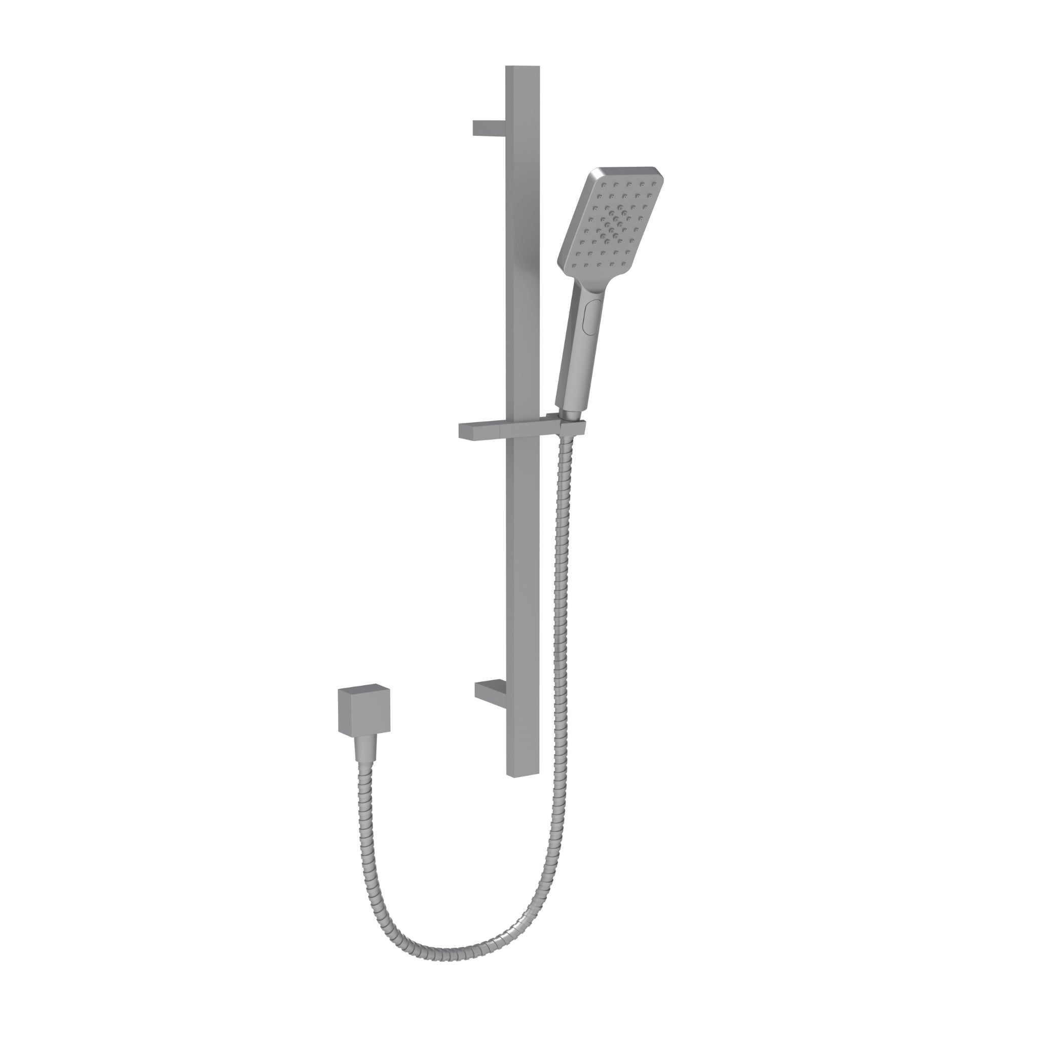 IKON EDEN SHOWER ON RAIL 740MM BRUSHED NICKEL