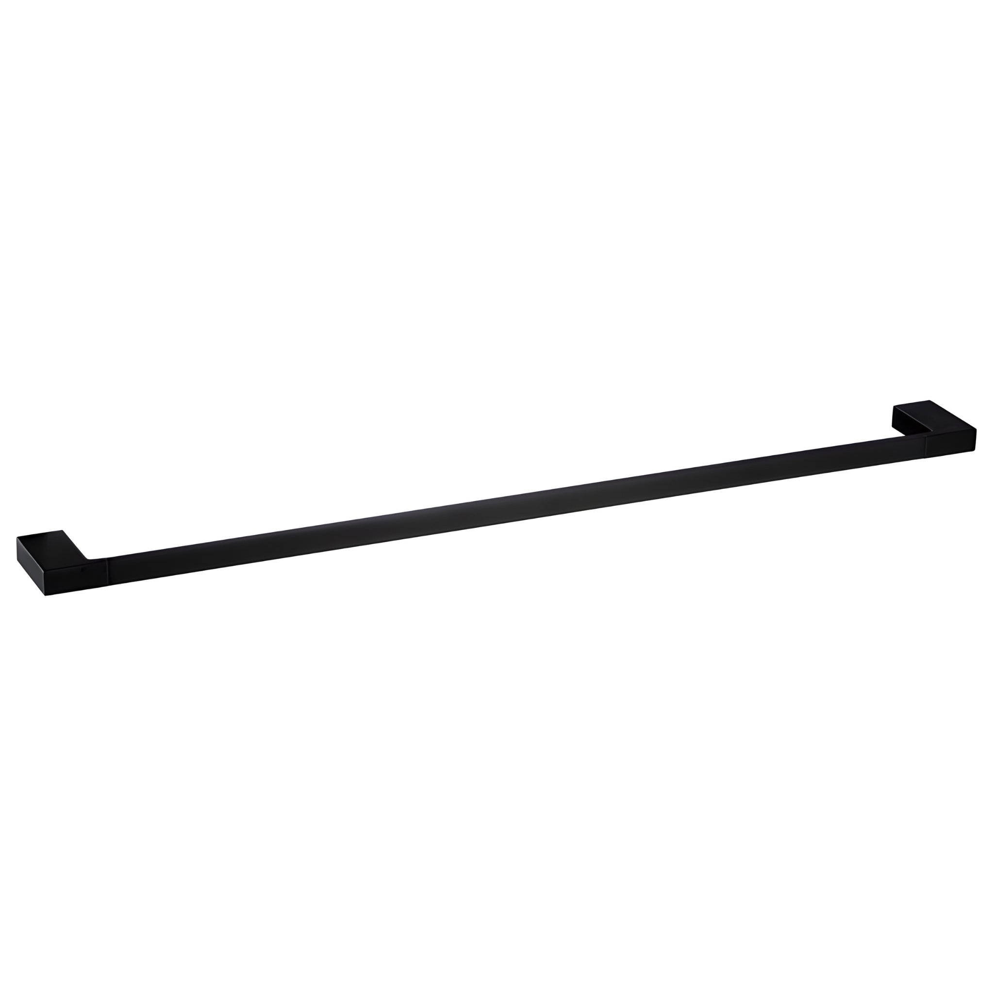 IKON EDEN SINGLE TOWEL RAIL 800MM MATTE BLACK