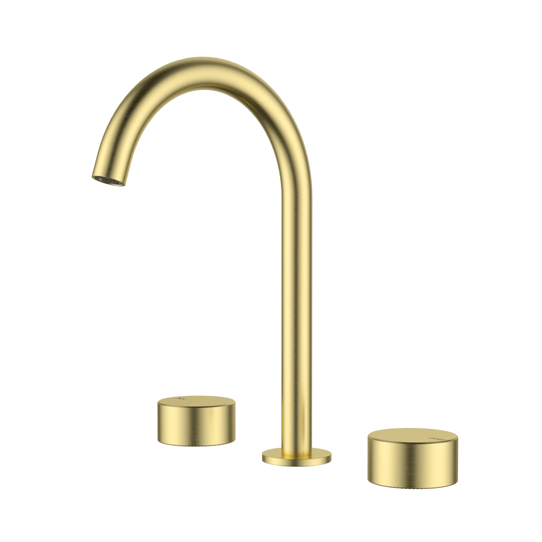 IKON HALI LEAD FREE BASIN SET 284MM BRUSHED GOLD