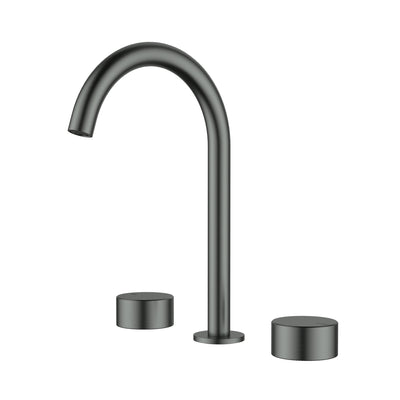 IKON HALI LEAD FREE BASIN SET 284MM GUN METAL