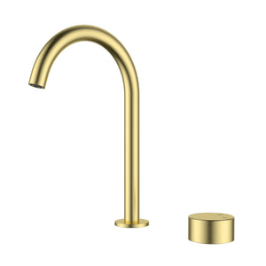 IKON HALI HOB BASIN MIXER 284MM BRUSHED GOLD