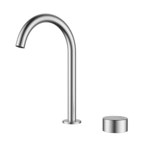 IKON HALI HOB BASIN MIXER 284MM BRUSHED NICKEL
