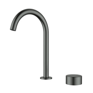 IKON HALI HOB BASIN MIXER 284MM GUN METAL