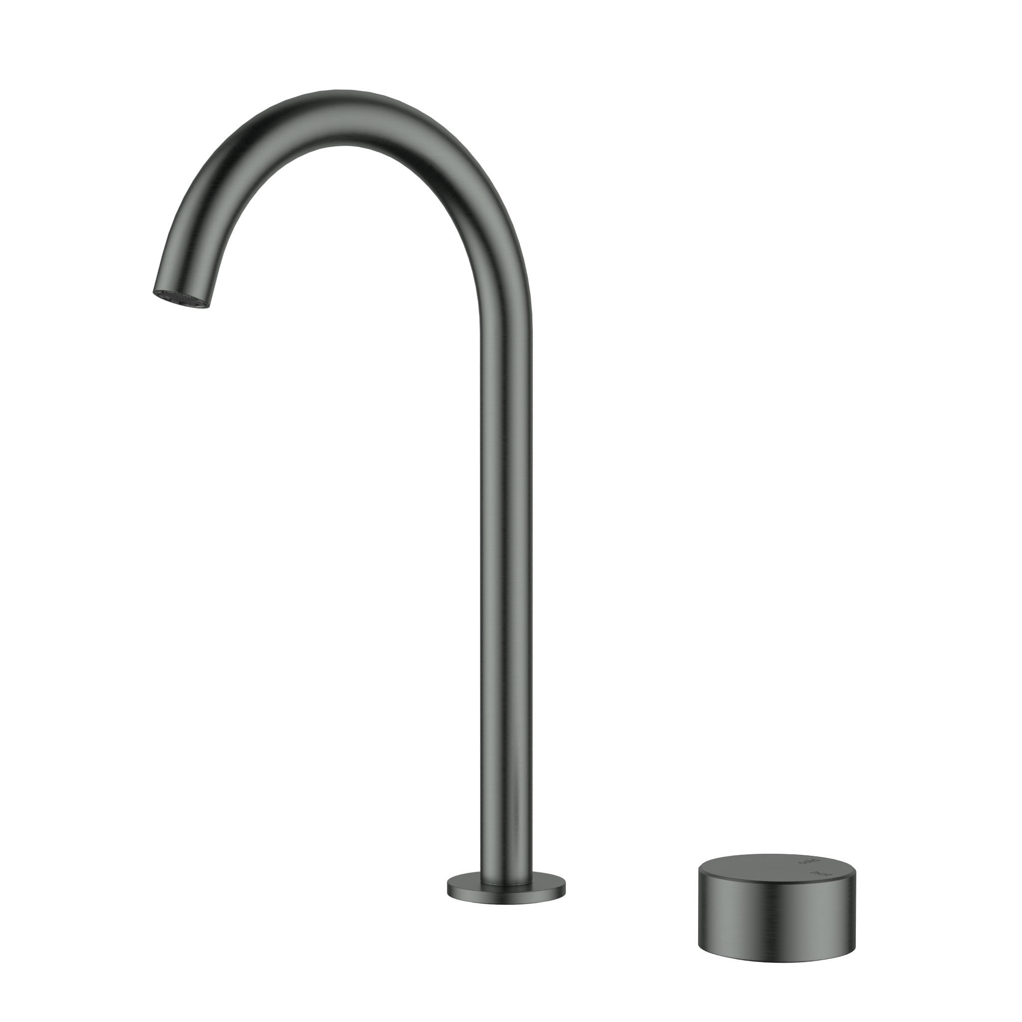 IKON HALI LEAD FREE HOB SINK MIXER 331MM GUN METAL