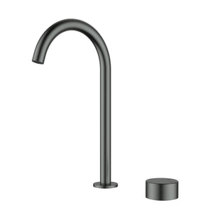 IKON HALI HOB SINK MIXER 331MM GUN METAL