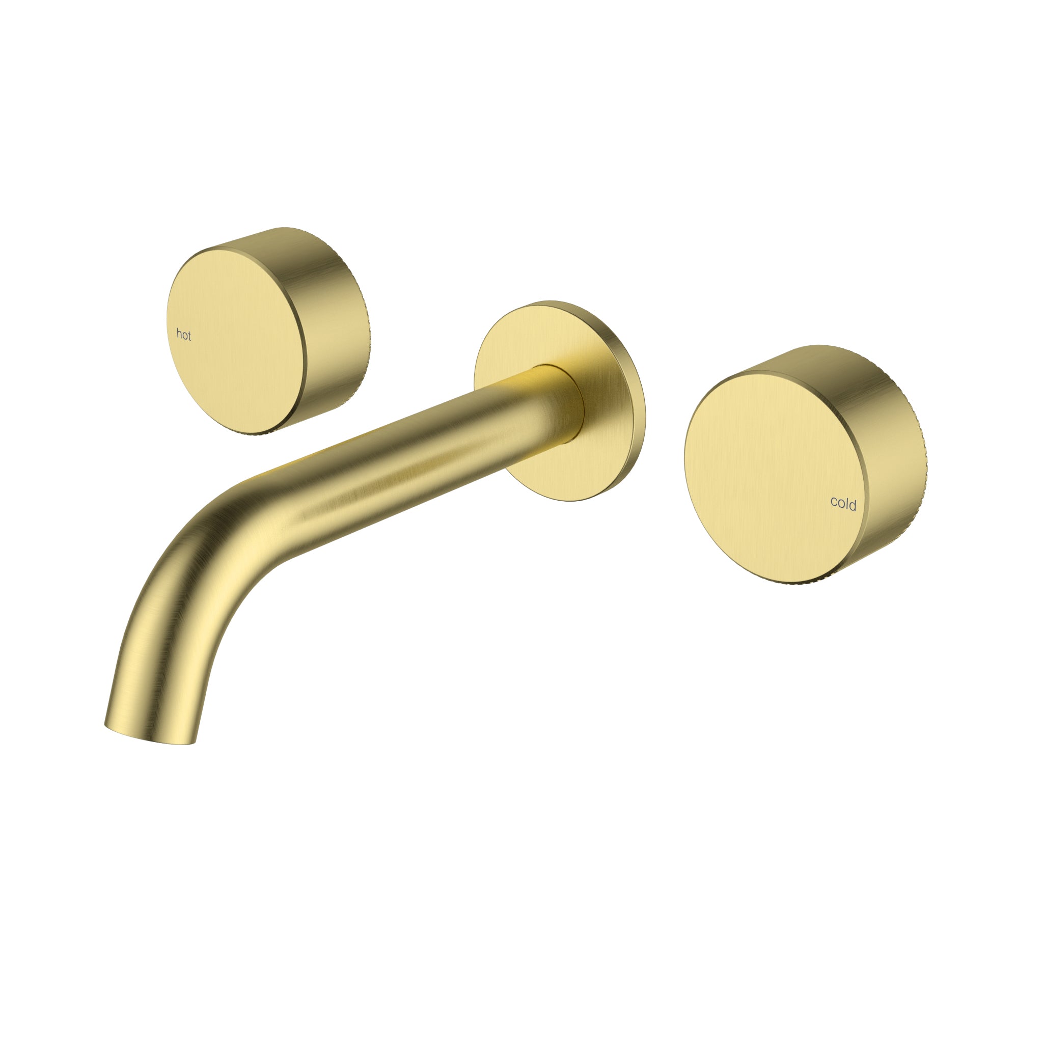 IKON HALI WALL BASIN SET 192MM BRUSHED GOLD
