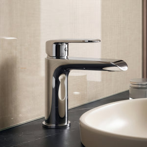 IKON KARA BASIN MIXER 154MM CHROME