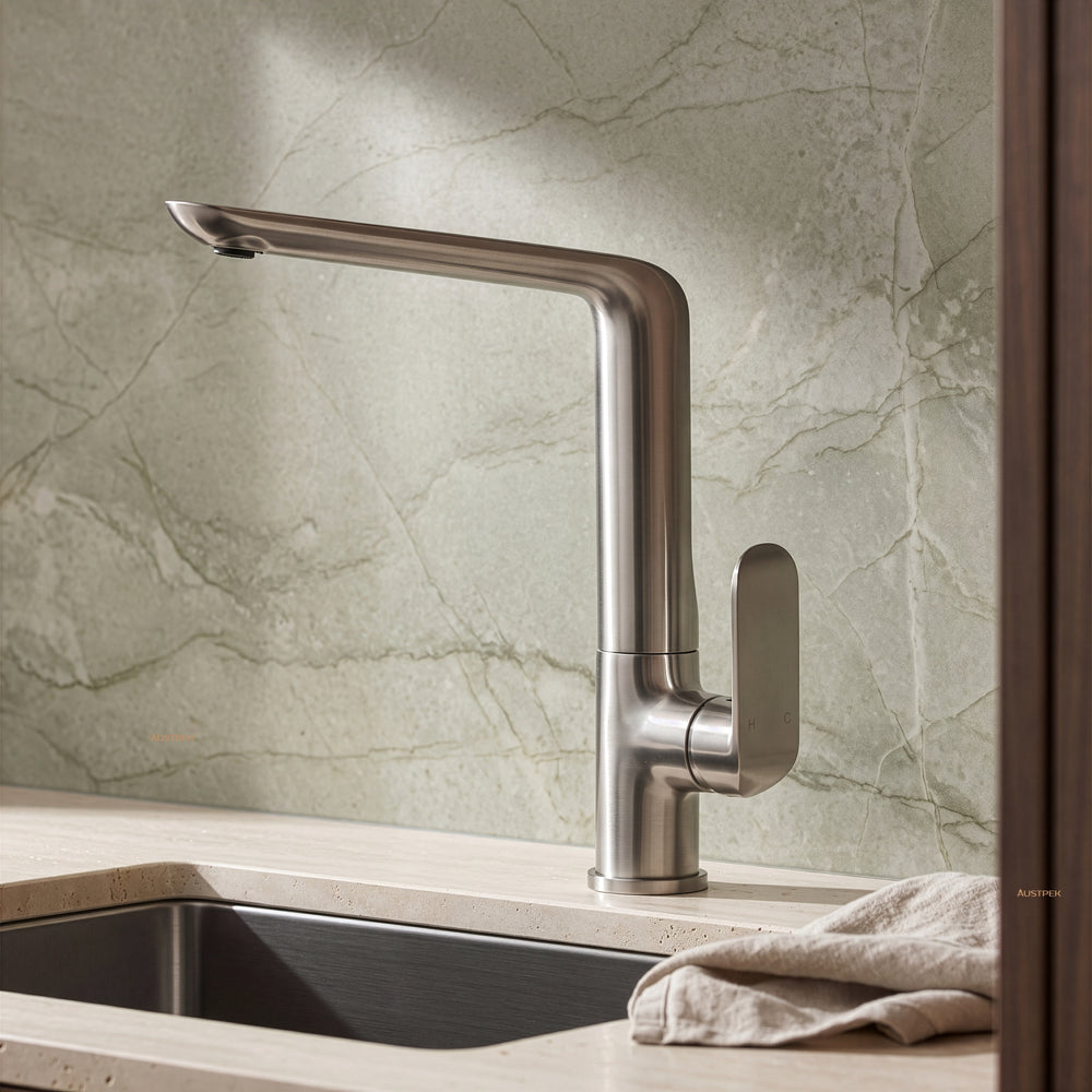 IKON KARA SINK MIXER 314MM BRUSHED NICKEL