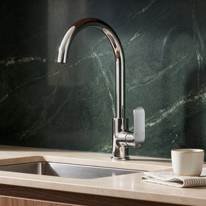 IKON KARA SINK MIXER 425MM CHROME