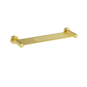 IKON LINIE METAL SHELF 362MM BRUSHED GOLD