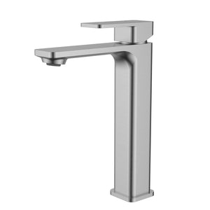IKON NOVA HIGH RISE BASIN MIXER 249MM BRUSHED NICKEL