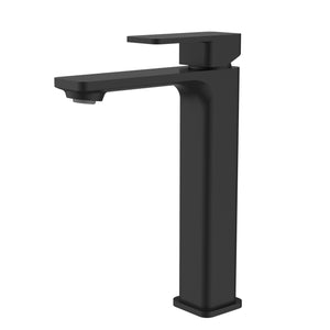 IKON NOVA HIGH RISE BASIN MIXER 249MM MATTE BLACK
