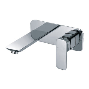 IKON NOVA WALL BASIN MIXER 200MM CHROME