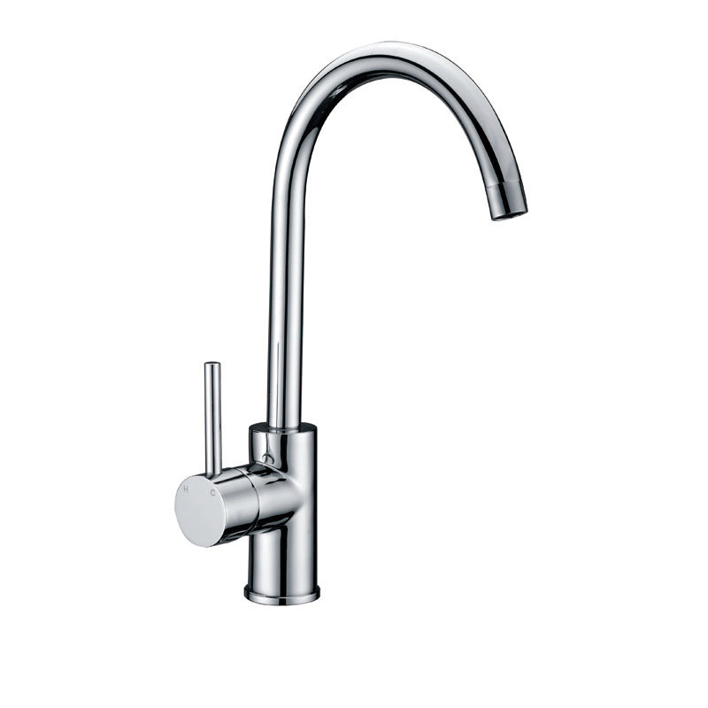 IKON OTUS SINK MIXER GOOSENECK 366MM CHROME