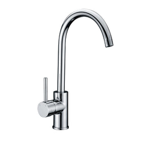 IKON OTUS SINK MIXER GOOSENECK 366MM CHROME
