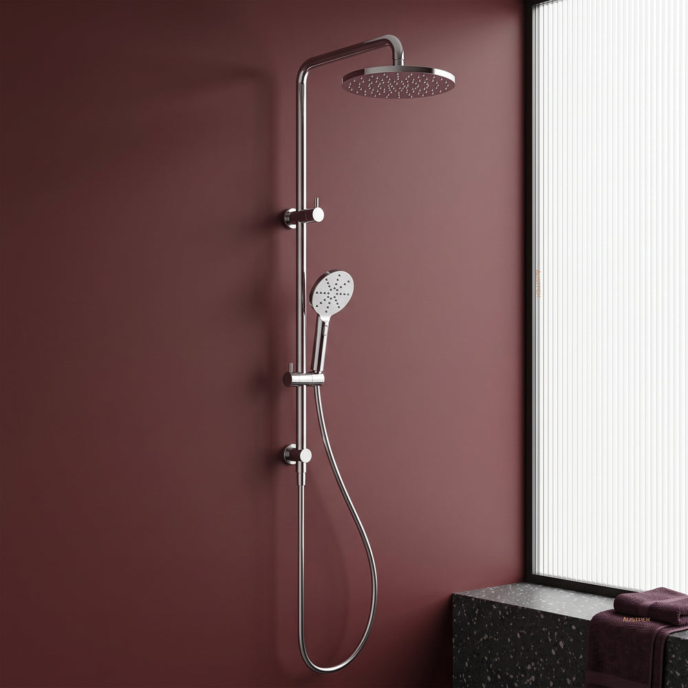 IKON OTUS MULTI-FUNCTION SHOWER SET 250MM BRUSHED NICKEL