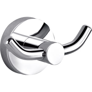 IKON OTUS DOUBLE ROBE HOOK CHROME