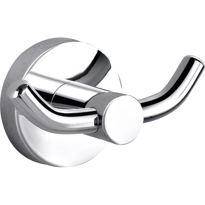 IKON OTUS DOUBLE ROBE HOOK CHROME