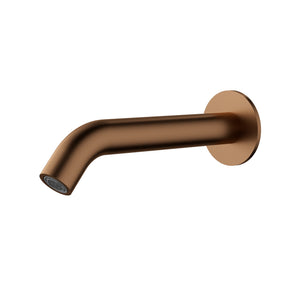 IKON OTUS SLIMLINE BATH SPOUT 182MM BRUSHED COPPER