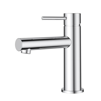 IKON OTUS LEAD FREE SLIMLINE STRAIGHT SPOUT BASIN MIXER 168MM CHROME