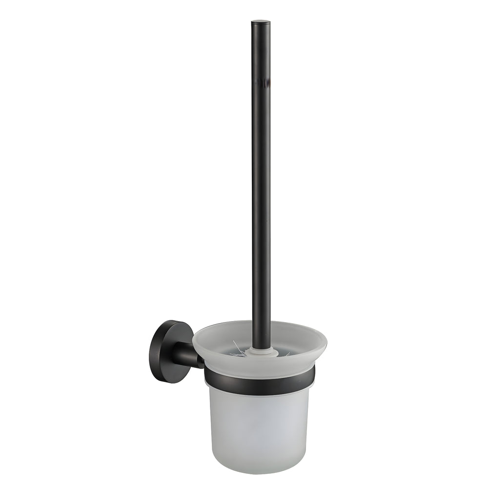 IKON OTUS TOILET BRUSH SET 350MM MATTE BLACK