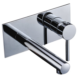 IKON OTUS WALL BASIN MIXER 220MM CHROME