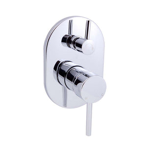 IKON OTUS WALL MIXER DIVERTER 180MM CHROME