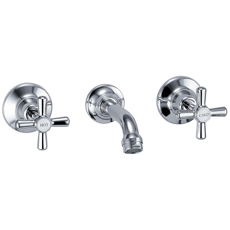 IKON PENZ LEAD FREE BATH TAP SET CHROME