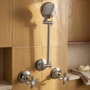 IKON PENZ SHOWER TAP SET 224MM CHROME