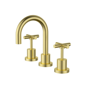 IKON PLNZ BASIN TAP SET 187MM BRUSHED GOLD