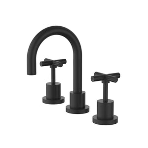 IKON PLNZ BASIN TAP SET 187MM MATTE BLACK