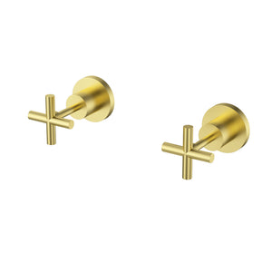 IKON PLNZ WALL TOP ASSEMBLIES BRUSHED GOLD
