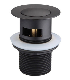 IKON POP-UP OVERFLOW WASTE BASIN MATTE BLACK