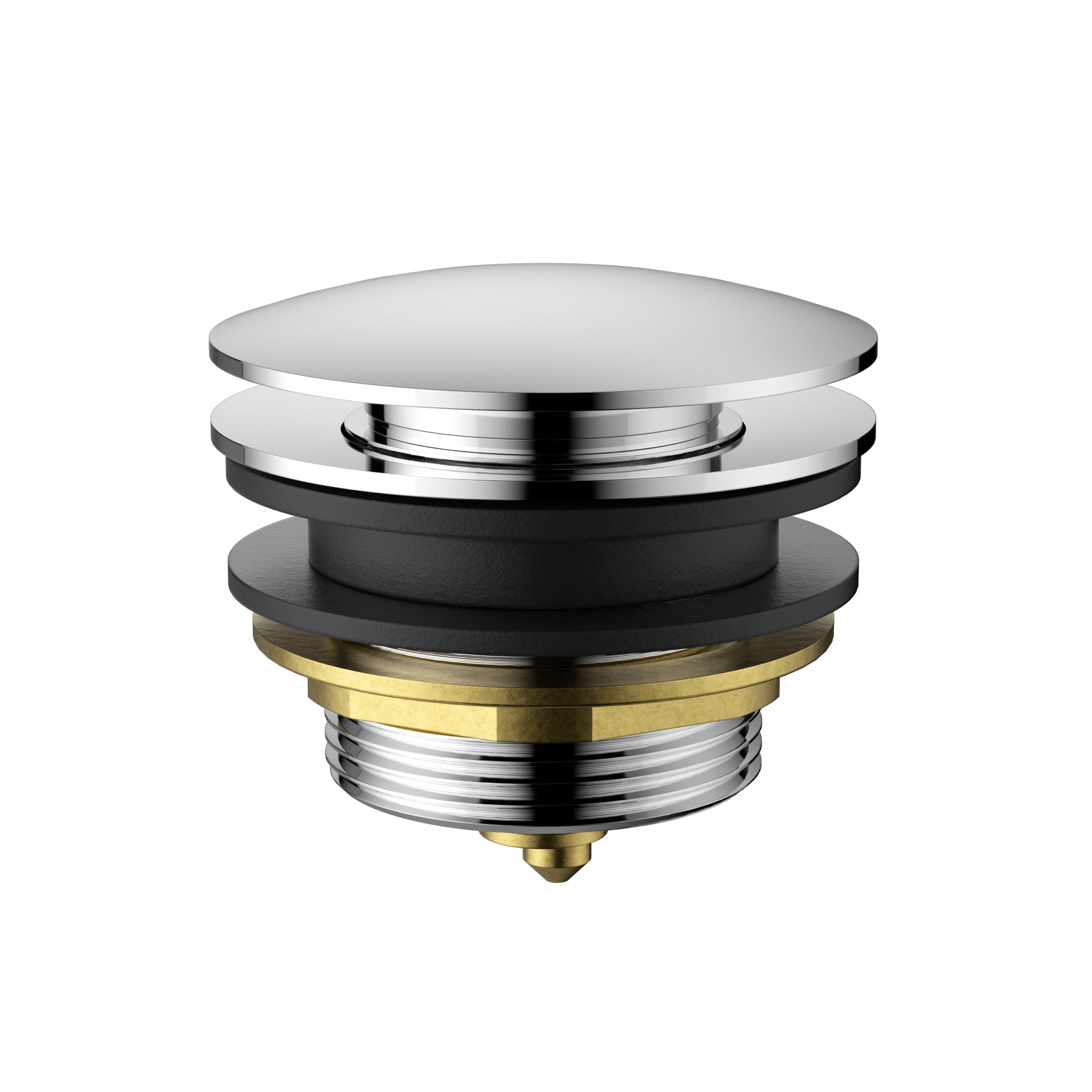 IKON POP-UP WITH REMOVABLE AND NON OVERFLOW WASTE BATH CHROME