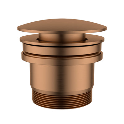 IKON POP UP UNIVERSAL BASIN WASTE BRUSHED COPPER