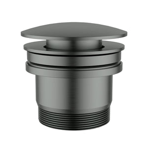 IKON POP UP UNIVERSAL BASIN WASTE GUN METAL