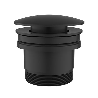 IKON POP UP UNIVERSAL BASIN WASTE MATTE BLACK