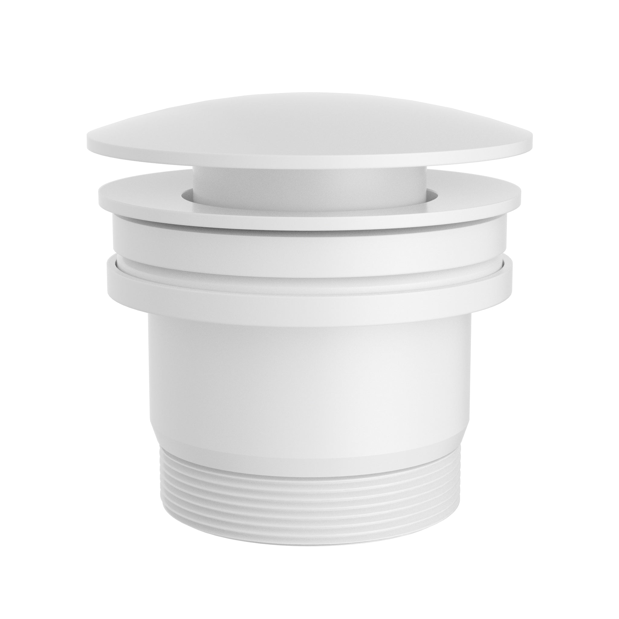 IKON POP UP UNIVERSAL BASIN WASTE GLOSS WHITE