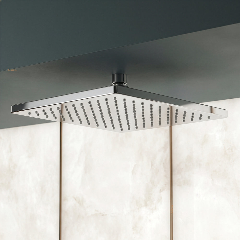IKON ROSA SHOWER HEAD 254MM BRUSHED NICKEL