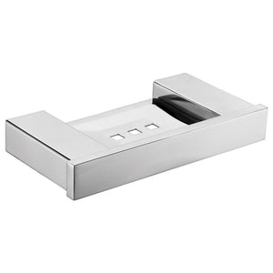 IKON ROSA SOAP DISH METAL 192MM CHROME