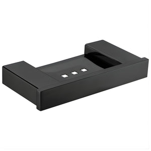IKON ROSA SOAP DISH METAL 192MM MATTE BLACK