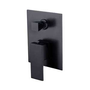 IKON ROSA WALL MIXER DIVERTER 150MM MATTE BLACK
