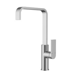 IKON RUKI SINK MIXER 375MM BRUSHED NICKEL