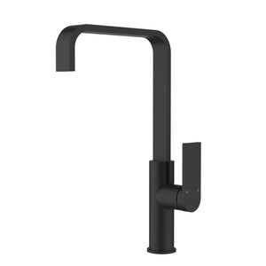 IKON RUKI SINK MIXER 375MM MATTE BLACK