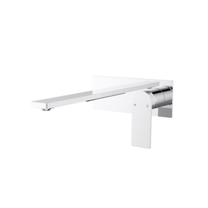 IKON RUKI WALL BASIN MIXER 192MM CHROME