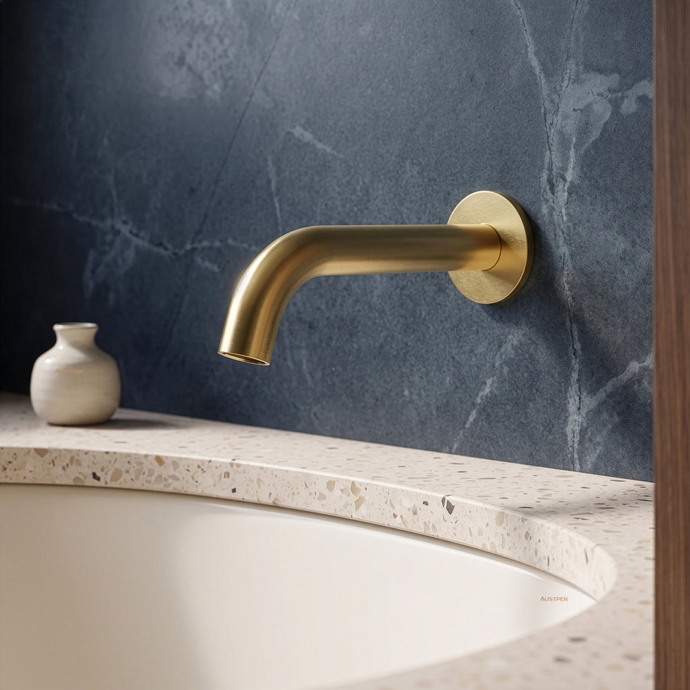 IKON SOKO BASIN SPOUT BRUSHED GOLD