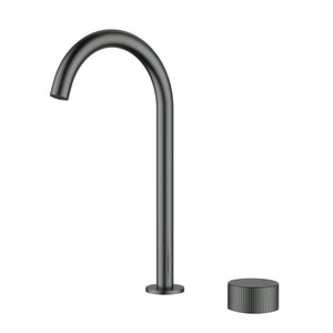IKON SOKO HOB SINK MIXER 331MM GUN METAL