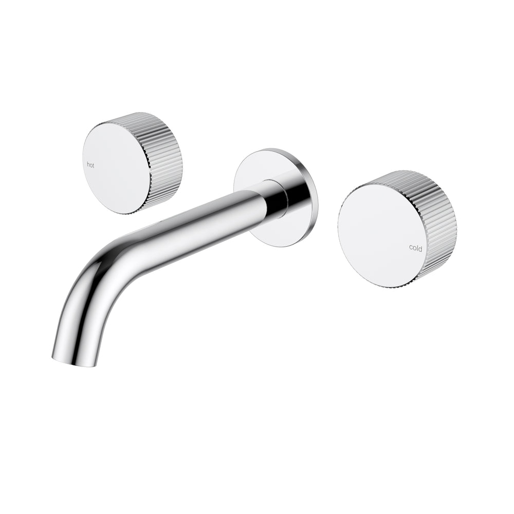 IKON SOKO WALL BASIN SET 192MM CHROME