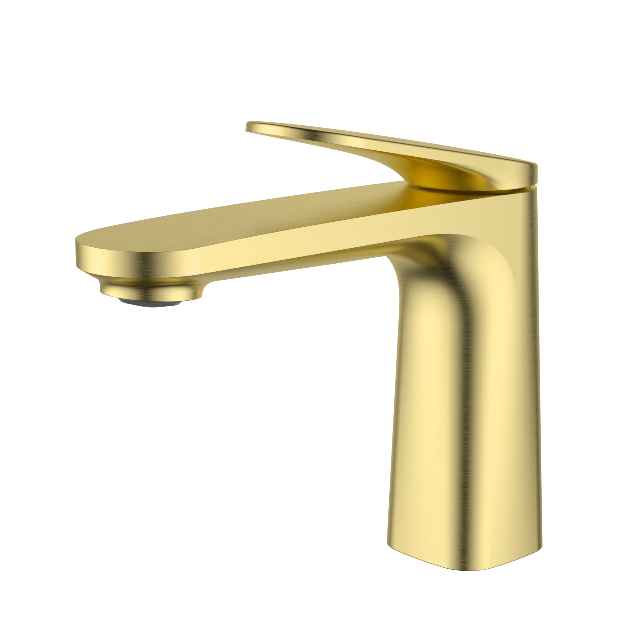 IKON SULU II LEAD FREE BASIN MIXER 150MM BRUSHED GOLD